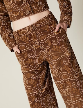 Pantalón relaxed Studio F palazzo para mujer