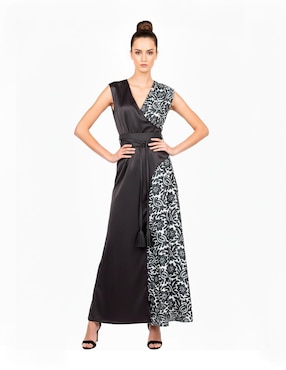 Vestido largo casual Angelozano para mujer