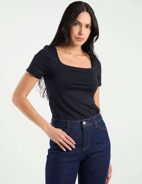 Blusa Petite Studio manga corta para mujer