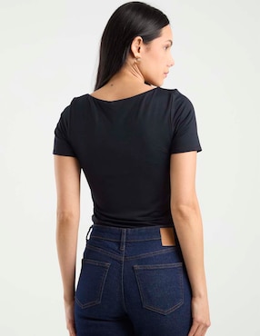 Blusa Petite Studio manga corta para mujer