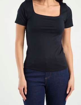 Blusa Petite Studio manga corta para mujer