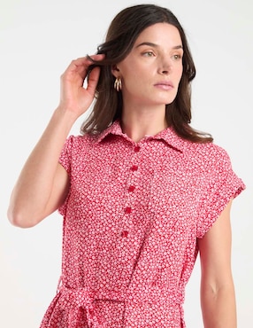 Vestido arriba rodilla casual Petite Studio para mujer