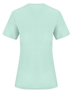 Playera manga corta Indicum Denim Básicos cuello redondo para mujer