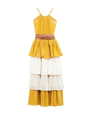 Vestido largo casual Angelozano para mujer
