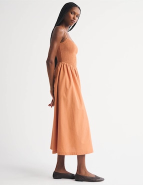 Vestido Midi casual Abercrombie & Fitch SP26 Para Mujer