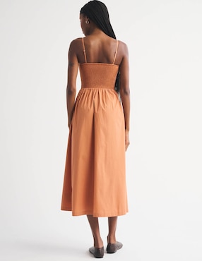Vestido Midi casual Abercrombie & Fitch SP26 Para Mujer