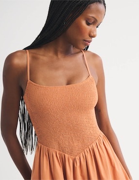 Vestido Midi casual Abercrombie & Fitch SP26 Para Mujer