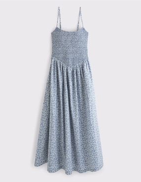 Vestido midi casual Abercrombie & Fitch para mujer