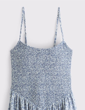 Vestido midi casual Abercrombie & Fitch para mujer