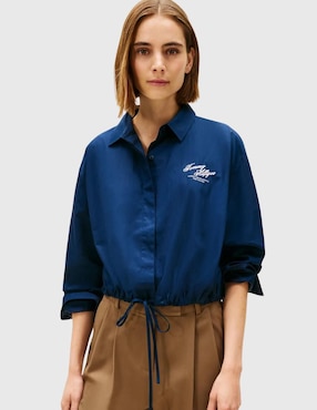 Camisa Tommy Hilfiger manga larga para mujer
