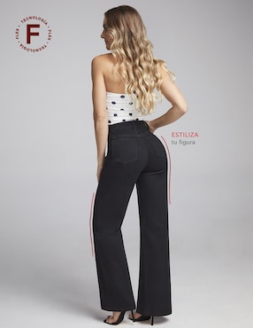 Jeans wide leg cintura alta Seven Jeans para mujer