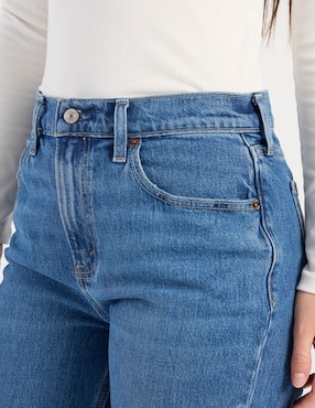 Jeans relaxed amplio cintura alta Abercrombie & Fitch para mujer