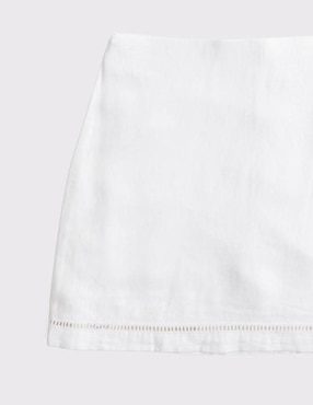 Falda mini Abercrombie & Fitch a la cintura alta