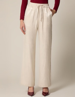 Pantalón Studio F recto para mujer