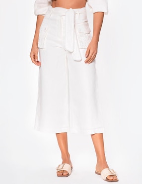 Pantalón coulotte Studio F palazzo para mujer