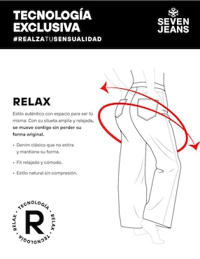 Pantalón Seven Jeans wide leg para mujer