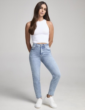 Jeans skinny cintura alta Seven Jeans 4245STCL Sexy Siluette para mujer