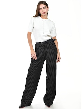 Pantalón de vestir Roman Fashion amplio para mujer