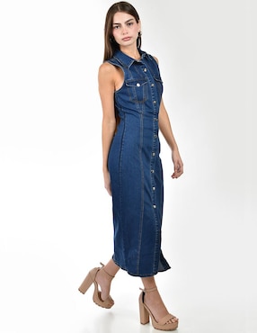 Vestido midi casual Roman Fashion para mujer