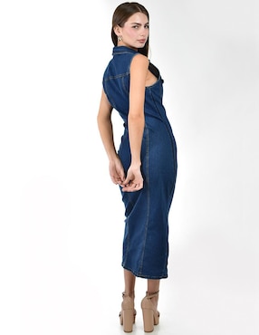 Vestido midi casual Roman Fashion para mujer
