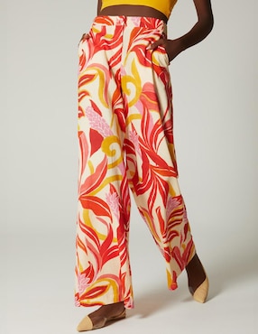 Pantalón relaxed Studio F palazzo para mujer