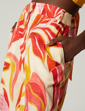 Pantalón relaxed Studio F palazzo para mujer
