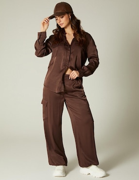 Pantalón jogger Studio F palazzo para mujer