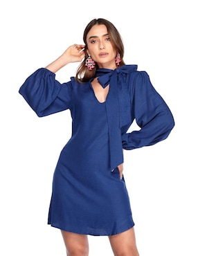 Vestido corto casual Beatriz Meade para mujer