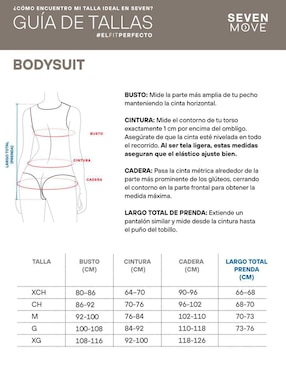 Body Seven Jeans cuello redondo para mujer