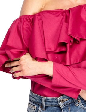 Blusa Beatriz Meade manga larga para mujer