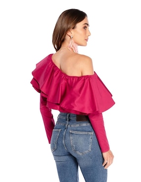 Blusa Beatriz Meade manga larga para mujer