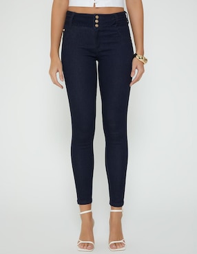 Jeans ultra slim cintura Studio F Estocolmo para mujer
