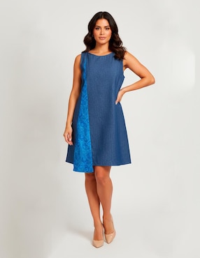 Vestido arriba de la rodilla casual Angelozano para mujer