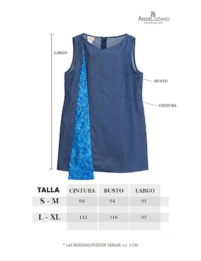 Vestido arriba de la rodilla casual Angelozano para mujer