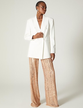 Pantalón relaxed Studio F palazzo para mujer