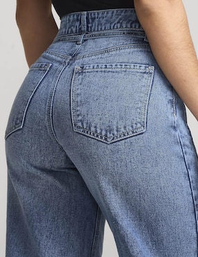 Jeans wide leg cintura alta Seven Jeans 4232STOB para mujer