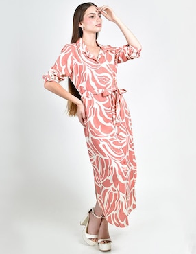 Vestido crop casual Roman Fashion para mujer