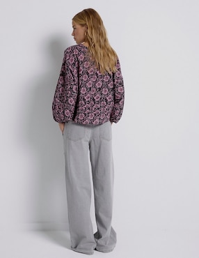Blusa Renatta&Go manga larga para mujer