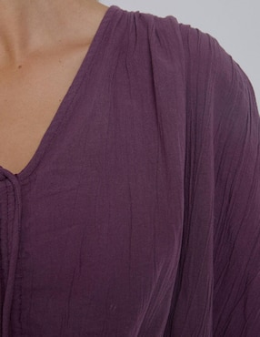 Blusa Renatta&Go manga larga para mujer