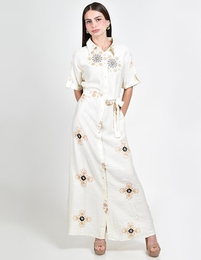 Vestido largo casual Roman Fashion para mujer