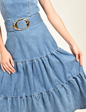 Vestido midi casual Roman Fashion para mujer