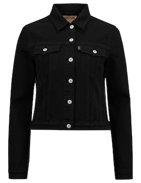 Chamarra denim Indicum Denim de mezclilla para mujer