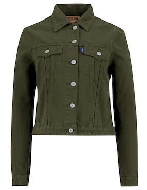 Chamarra denim Indicum Denim de mezclilla para mujer"