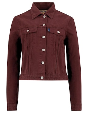 Chamarra denim Indicum Denim de mezclilla para mujer