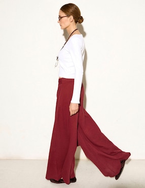 Pantalón relaxed Renatta&go amplio para mujer