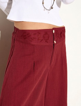 Pantalón relaxed Renatta&go amplio para mujer