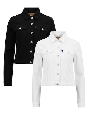 Set chamarra denim Indicum Denim de mezclilla para mujer