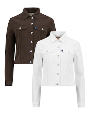 Set chamarra denim Indicum Denim de mezclilla para mujer