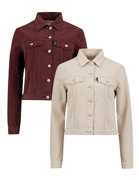 Set chamarra denim Indicum Denim de mezclilla para mujer