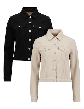 Set chamarra denim Indicum Denim de mezclilla para mujer